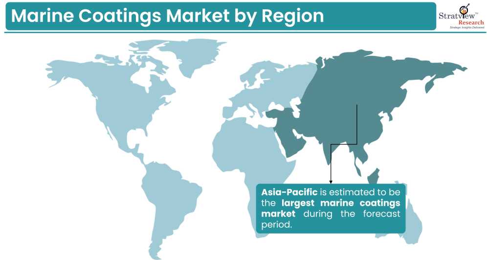 Marine Coatings Market by Region